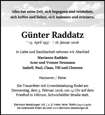 Günter Raddatz
