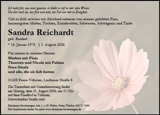 Sandra Reichardt