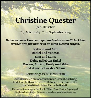 Christine Quester