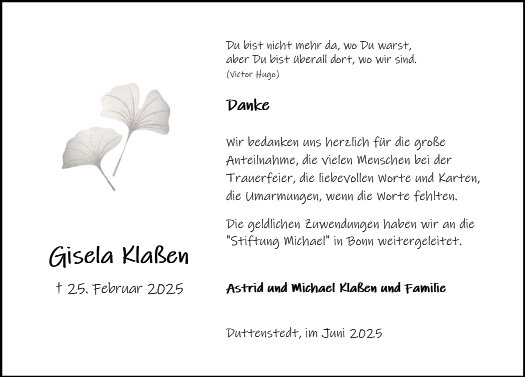 Gisela Klaßen