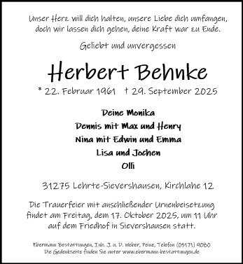 Herbert Behnke