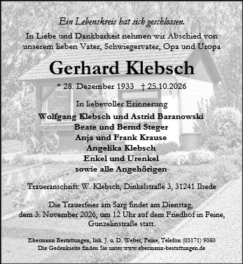 Gerhard Klebsch