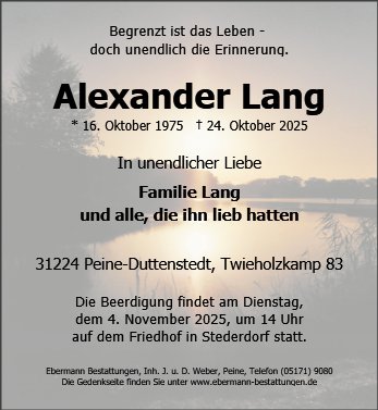 Alexander Lang