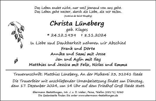 Christa Lüneberg