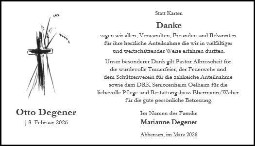 Otto Degener