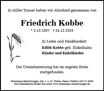 Friedrich Kobbe
