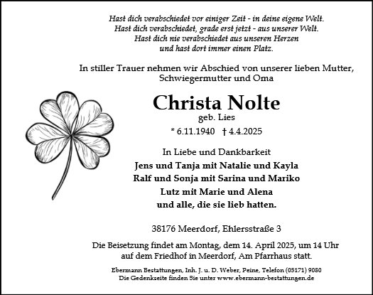 Christa Nolte