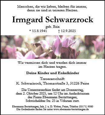 Irmgard Schwarzrock