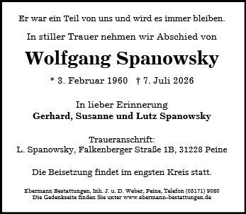 Wolfgang Spanowsky