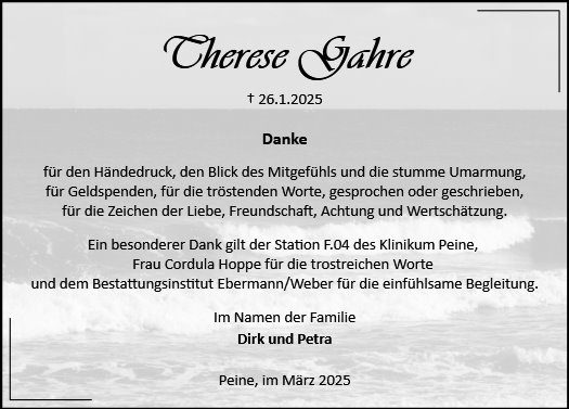 Therese Gahre