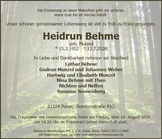 Heidrun Behme