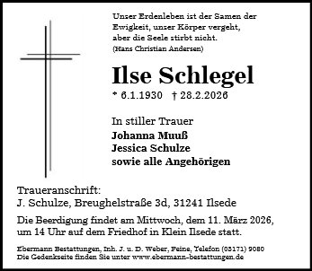 Ilse Schlegel