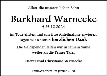 Burkhard Warnecke