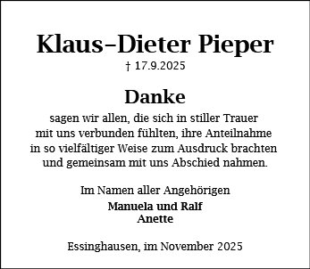 Klaus-Dieter Pieper