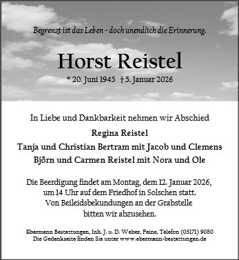 Horst Reistel
