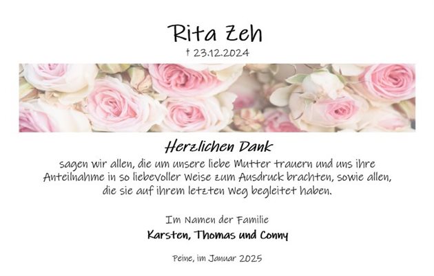 Rita Zeh