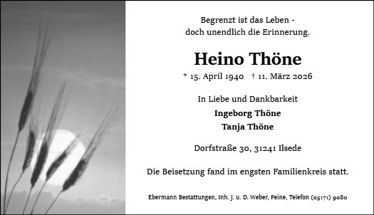 Heino Thöne