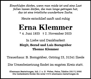Erna Klemmer