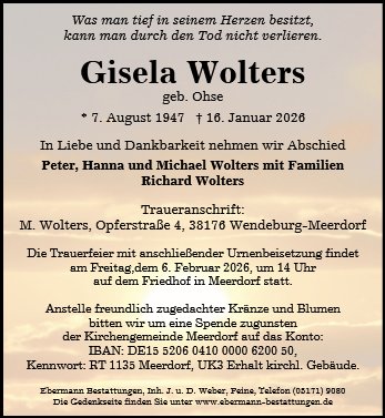 Gisela Wolters