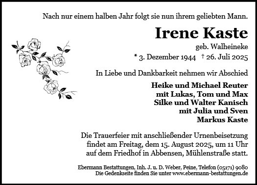 Irene Kaste