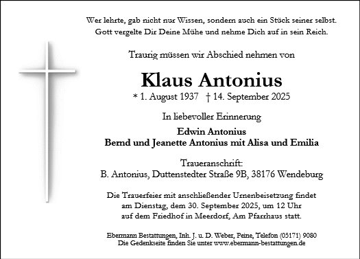 Klaus Antonius