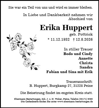 Erika Huppert