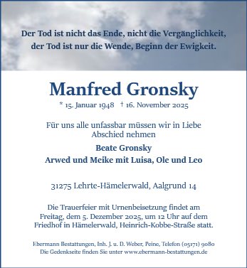 Manfred Gronsky