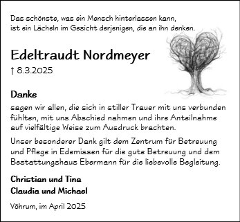 Edeltraudt Nordmeyer