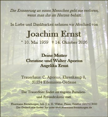 Joachim Ernst
