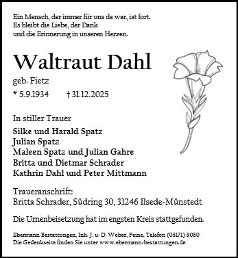 Waltraut Dahl