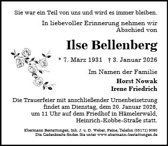 Ilse Bellenberg