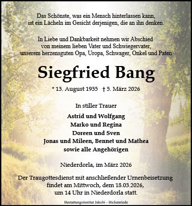 Siegfried Bang