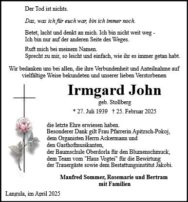Irmgard John