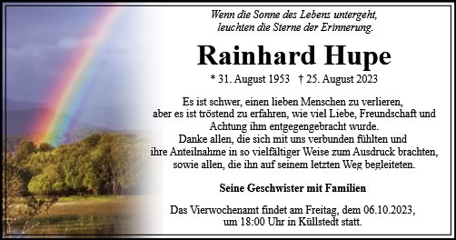 Rainhard Hupe