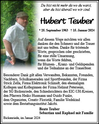 Hubert Teuber