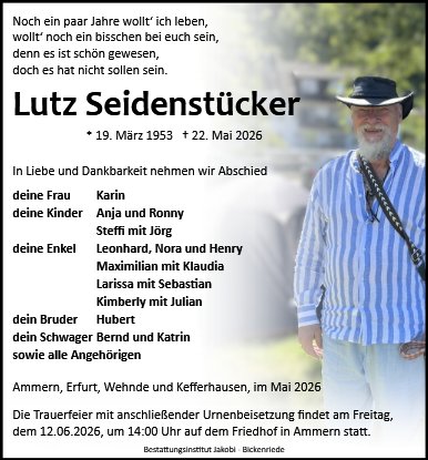 Lutz Seidenstücker