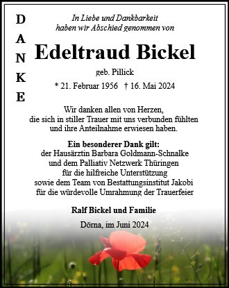 Edeltraud Bickel