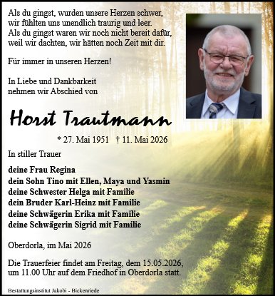 Horst Trautmann