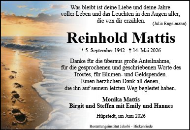 Reinhold Mattis