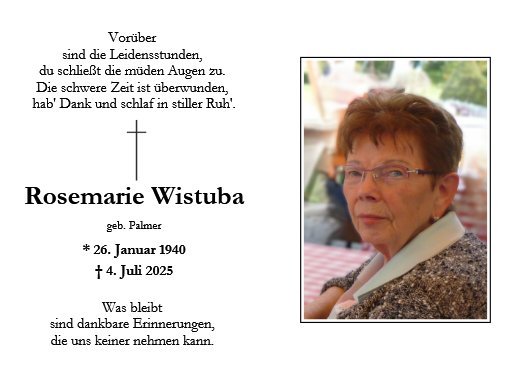 Rosa-Maria Wistuba