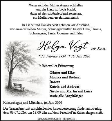 Helga Vogt