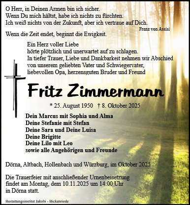 Fritz Zimmermann
