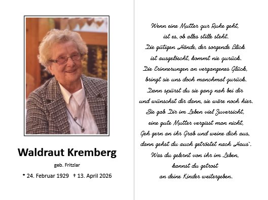 Waldraut Kremberg