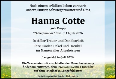 Hanna Cotte