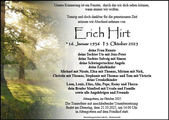 Erich Hirt