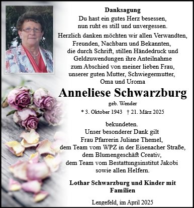 Anneliese Schwarzburg
