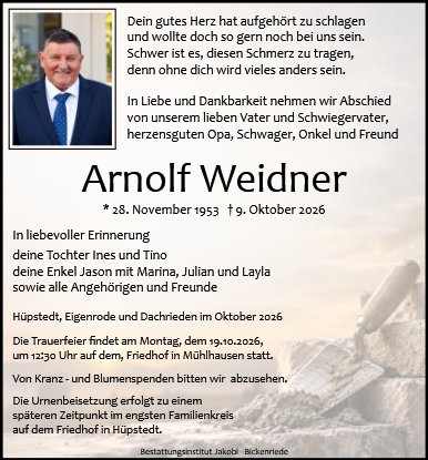 Arnolf Weidner
