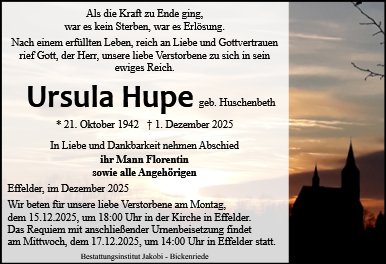 Ursula Hupe