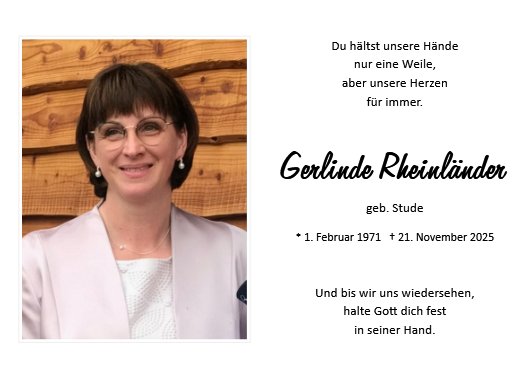 Gerlinde Rheinländer