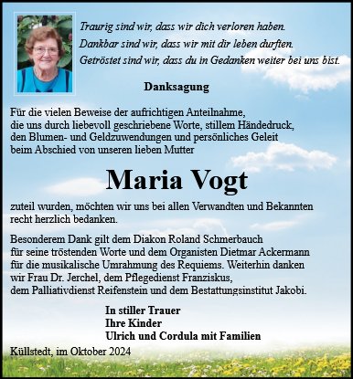 Maria Vogt